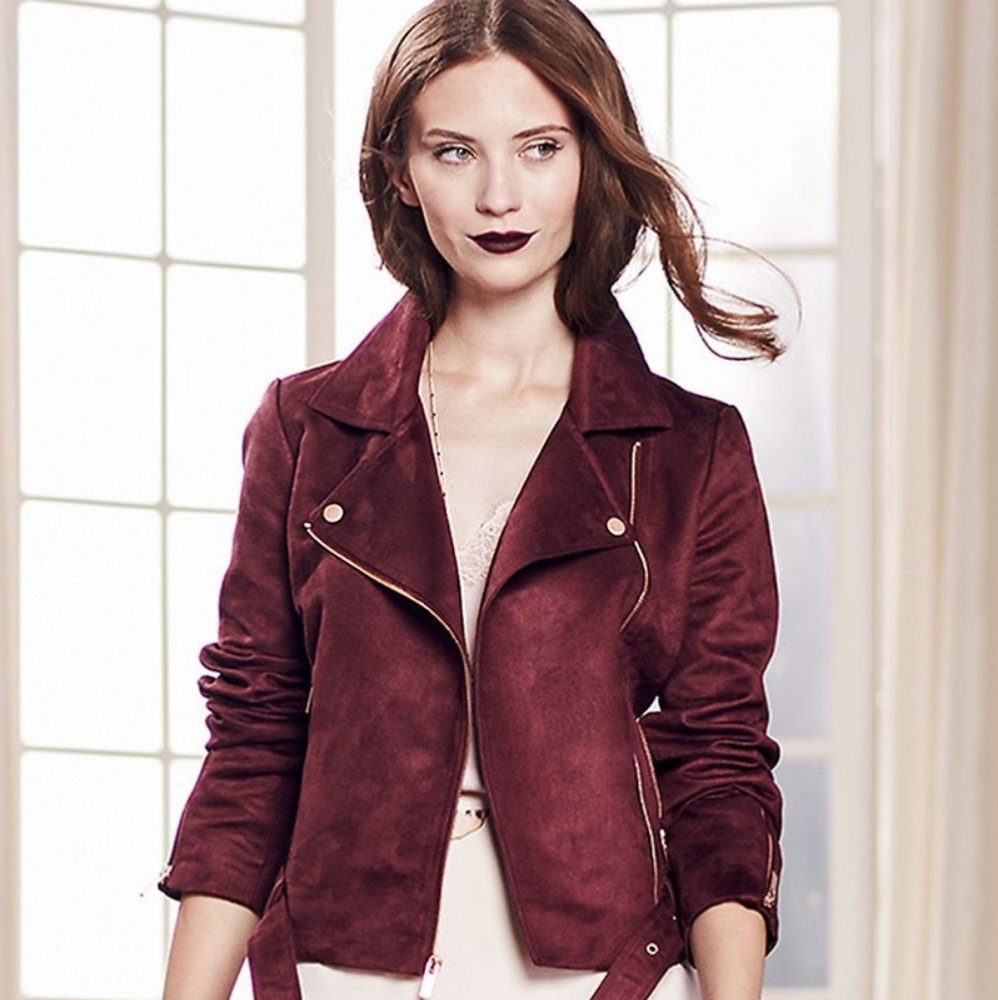 LC Lauren Conrad Runway Collection Moto Jacket
